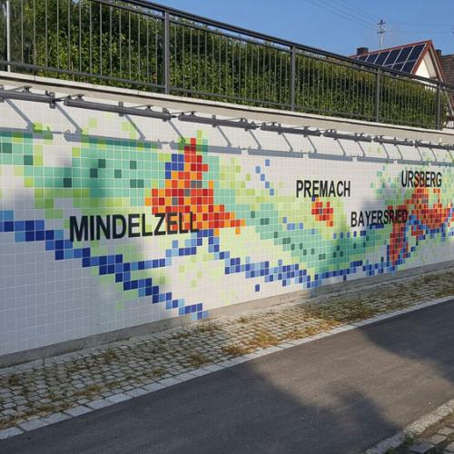 Fliesen-Mosaik Outdoor